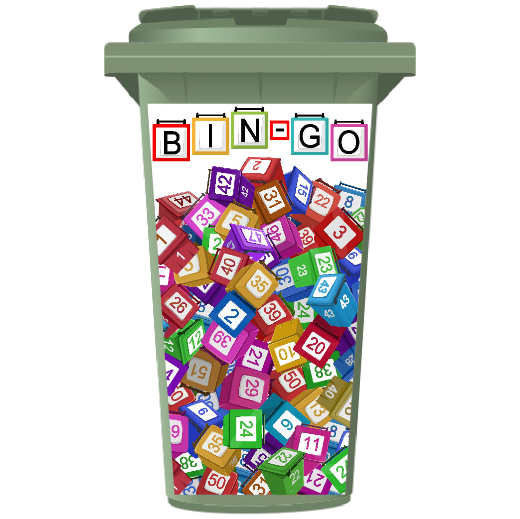 BINgo Bin Sticker Bincredible Bin Stickers